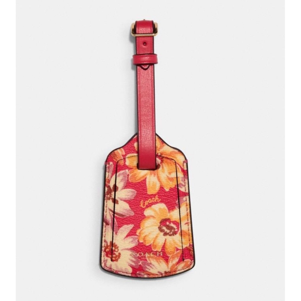 Coach Luggage Tag